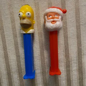 PEZ CANDY HOLDERS (2)